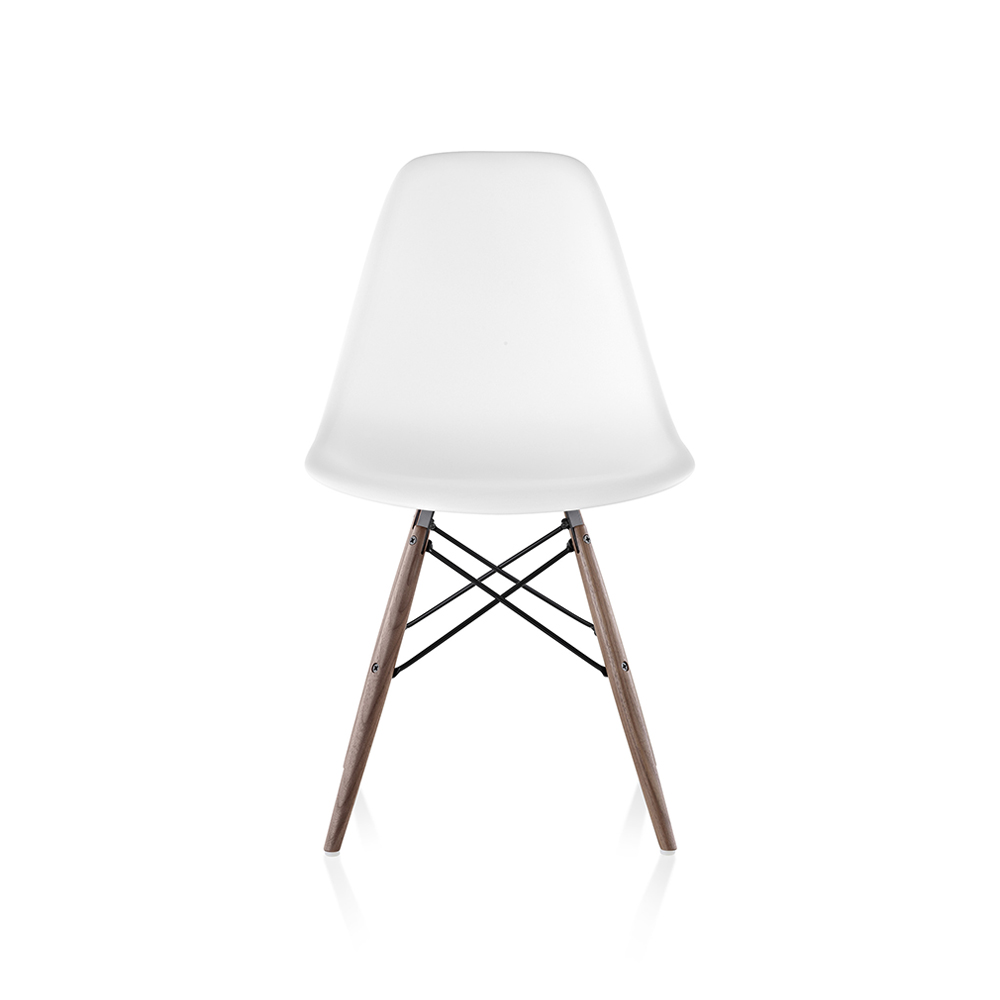Hermanmiller Eames Molded Plastic Side Shell Chair ウォールナット脚 家具 家電のサブスク レンタルなら Subsclife サブスクライフ