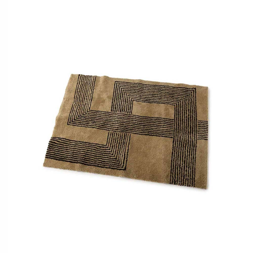 JOURNAL STANDARD FURNITURE GRID RUG 120×160 / ジャーナル