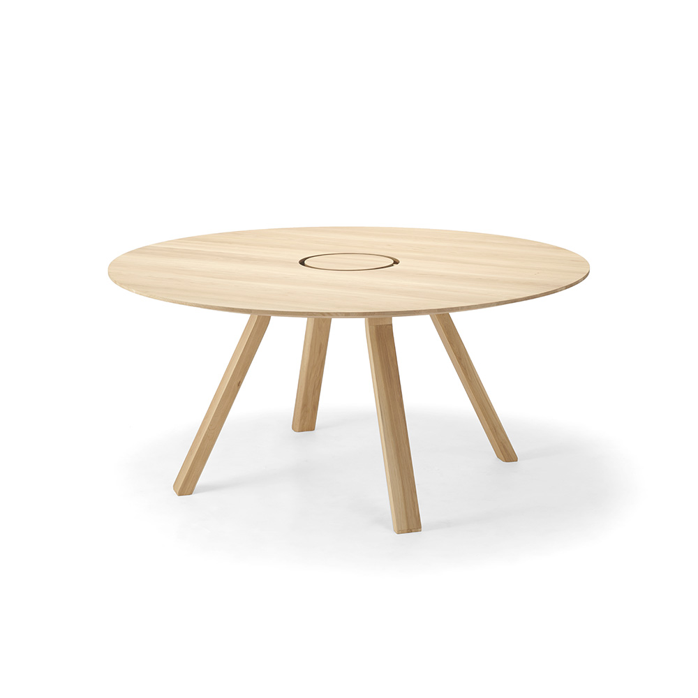 Karimoku New Standard SPECTRUM WORKSTATION ROUND ST 160