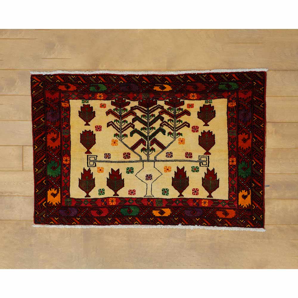 Layout トライバルラグ タイマニ(91802) / ヴィンテージ