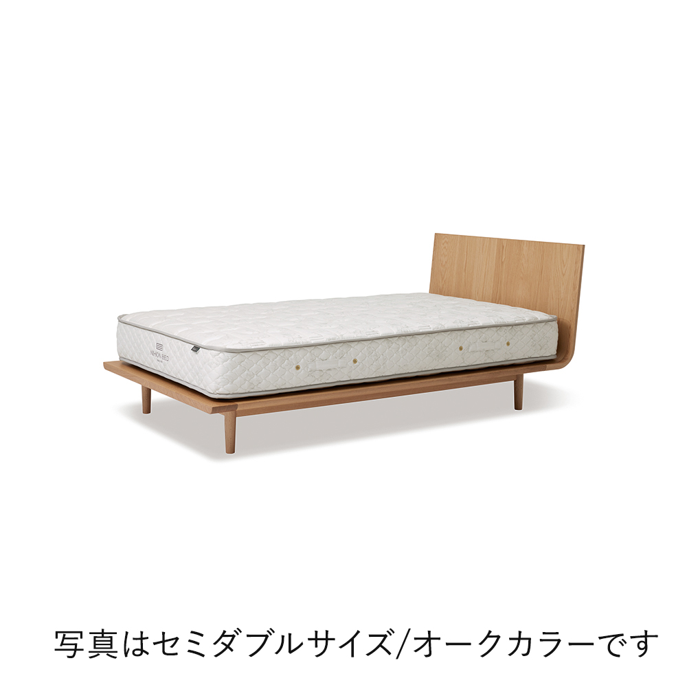 [展示品]日本ベッド クイーンベッドフレーム PRAIRIE ナイトテーブル付 プレーリー | 眠りから暮らしを考える日本ベッド