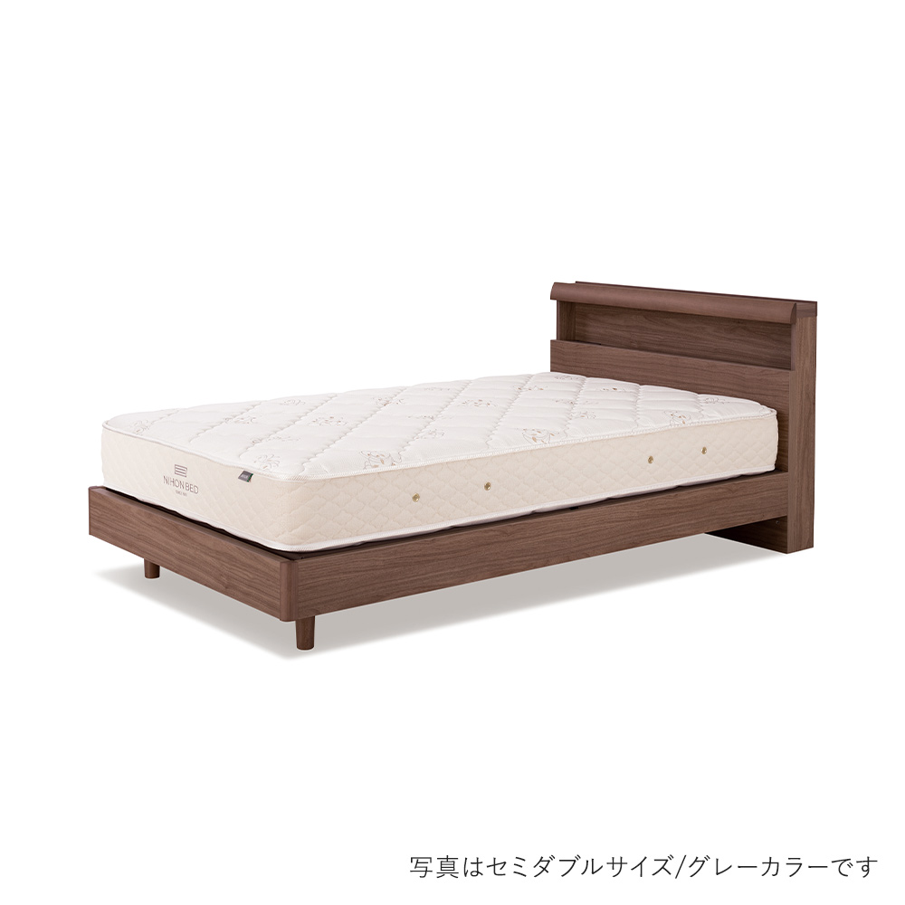 日本ベッドクイーンセラーズシェルフAFE（ウォルナット）