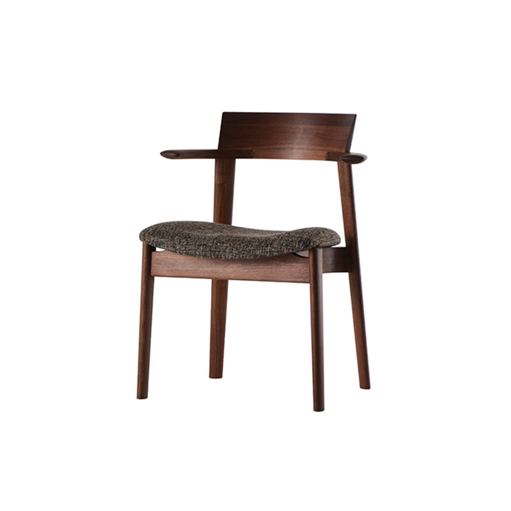 日進木工 Sof セミアームチェア張座 SWC-833-W 日進木工 / ニッシン