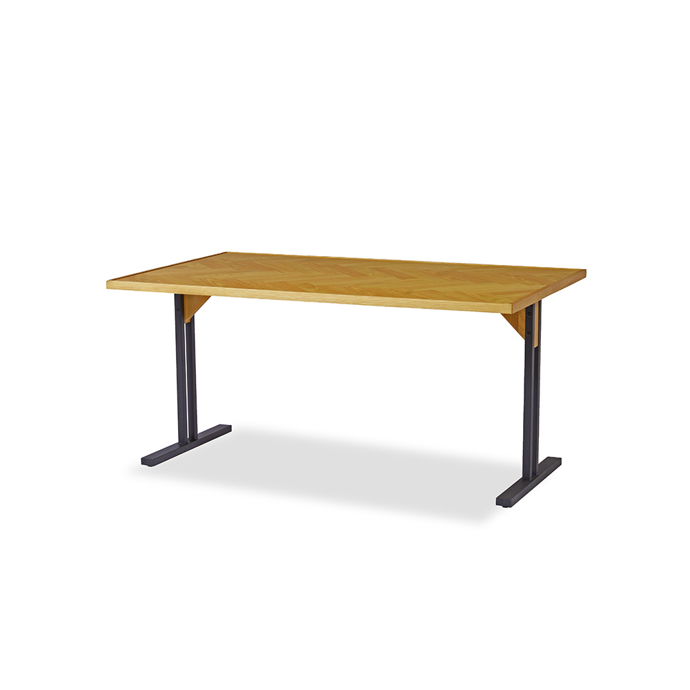 ノーウェアライクホーム DINING TABLE ノードⅡ 幅135 NOWHERE LIKE HOME Dining Table NODE II HERRINGBONE LEG_05 (135