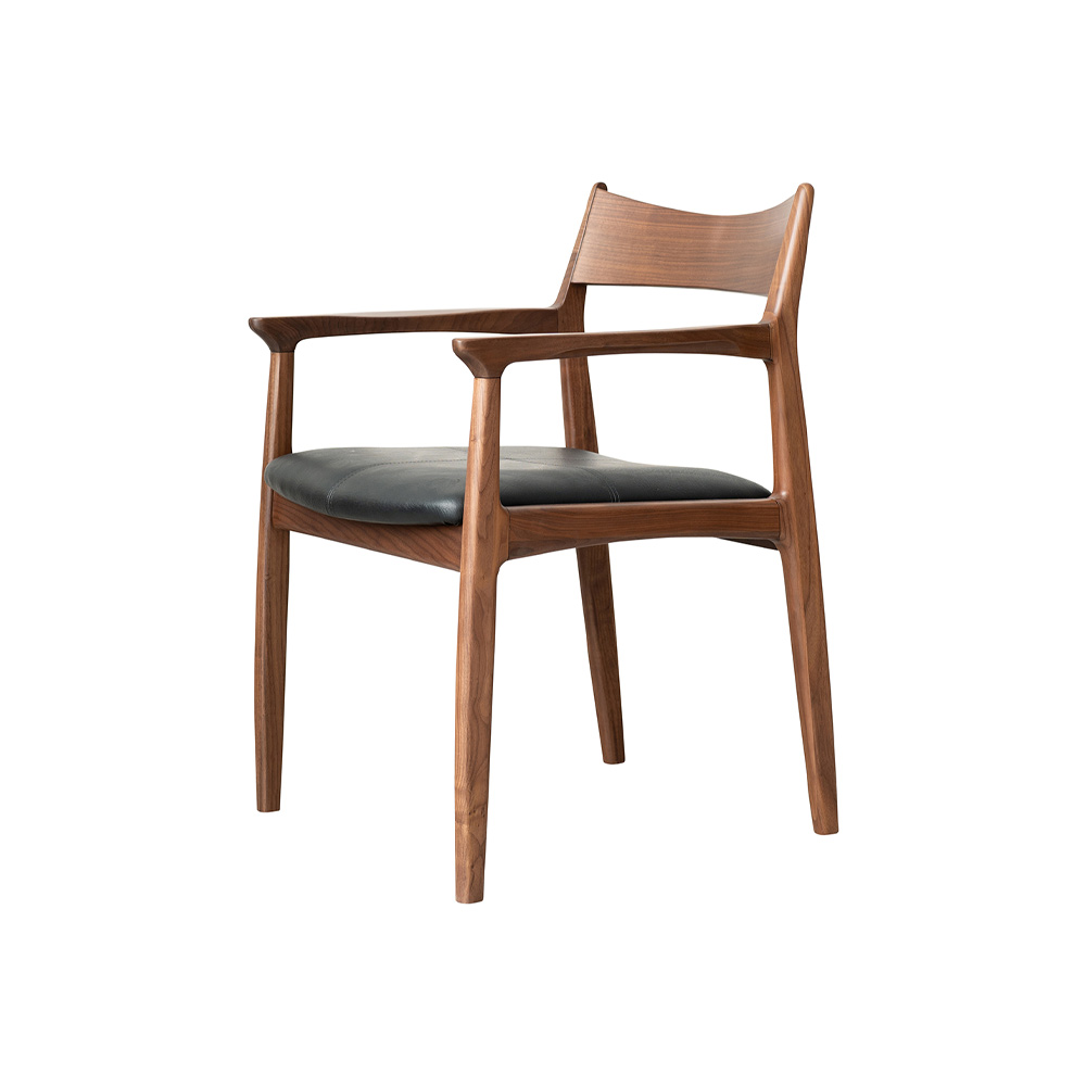 NOWHERE LIKE HOME DINING CHAIR OWEN II ARM WALNUT