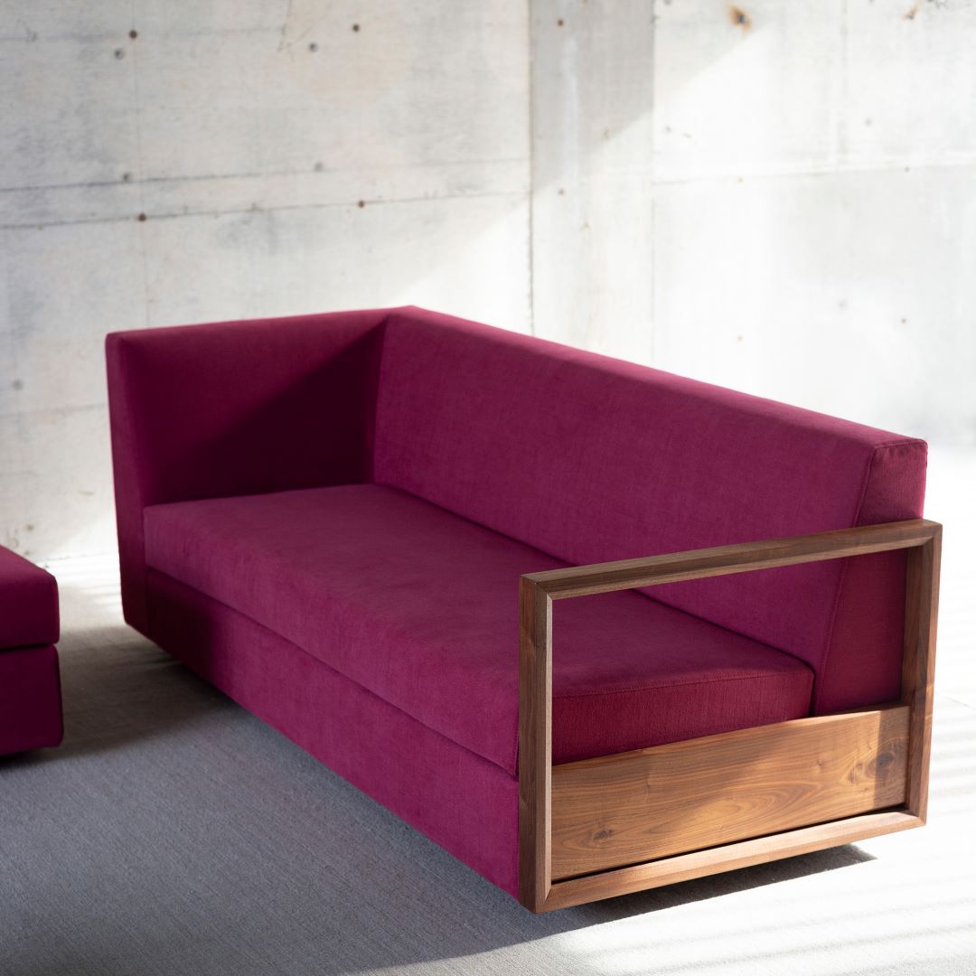 moda en casa moda en casa POD chair ブルー 1Pソファ OHW