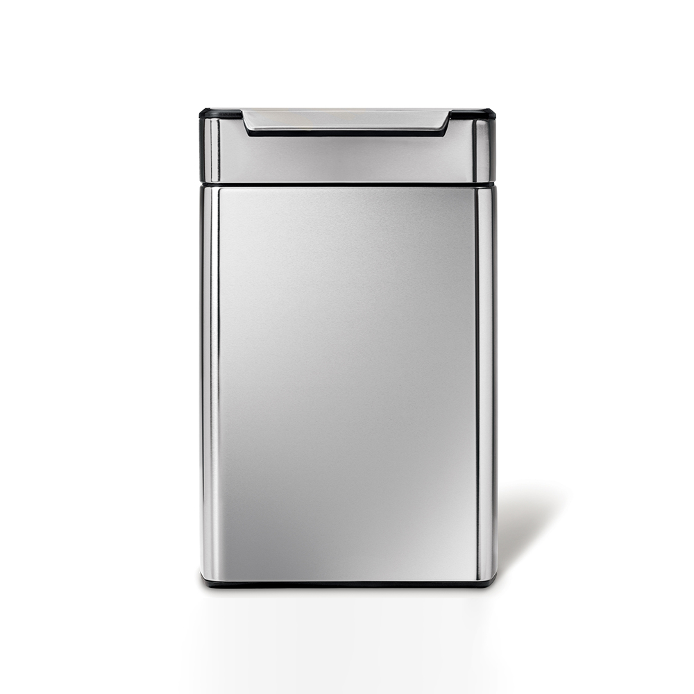 美品 Simple Human シンプルヒューマン48L タッチバーカン ゴミ箱 48L レクタンギュラー タッチバーカン | シンプルヒューマン公式