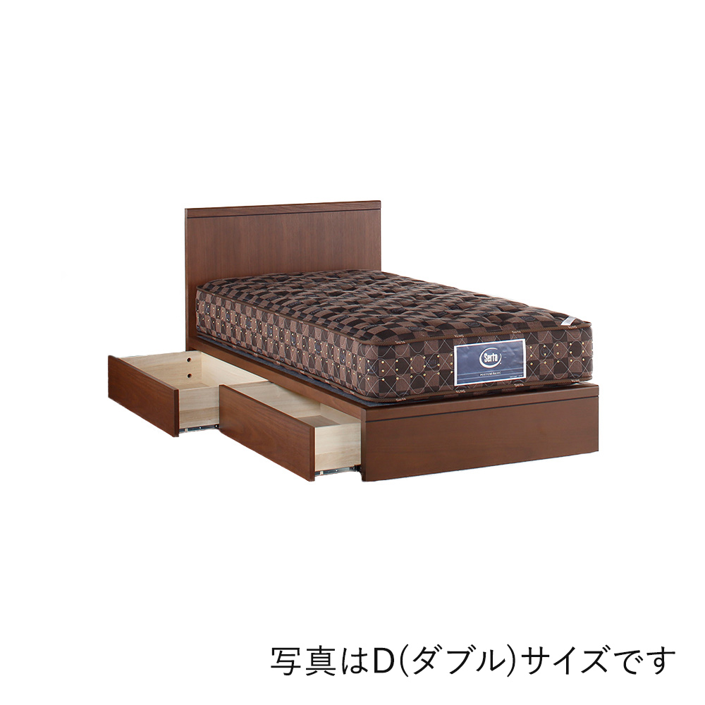 みー Serta SD サータ　セミダブルベッド　マットレス Serta HOTEL STYLE 595/引出し付き SD(セミダブル)_Serta
