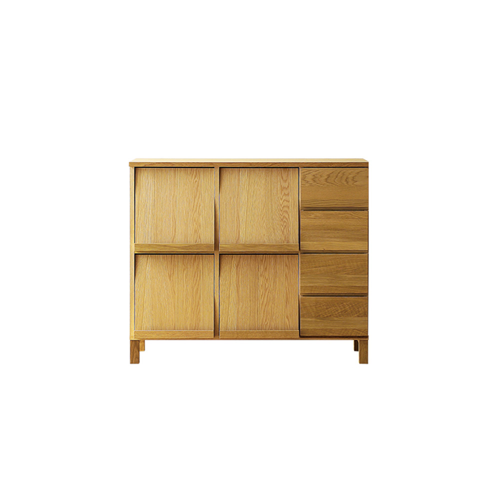 マスターウォール　グリッドシェルフ　4列×4段 GRID SHELF(4列4段 : 幅147.2 × 奥行29.2 × 高さ152cm)の通販