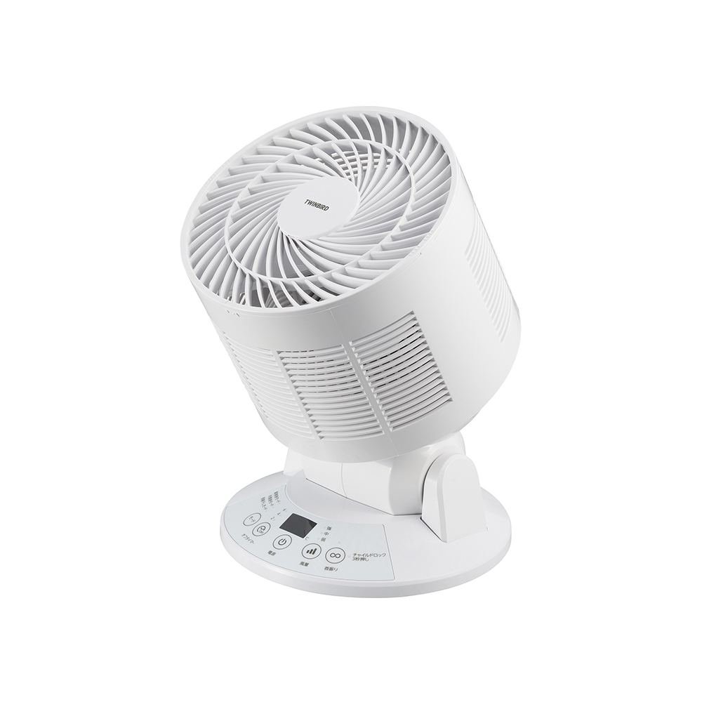TWINBIRD TWINBIRD 温度センサー付サーキュレーター KJ-4998W TWINBIRD TWINBIRD 温度センサー付サーキュレーター KJ-4998W
