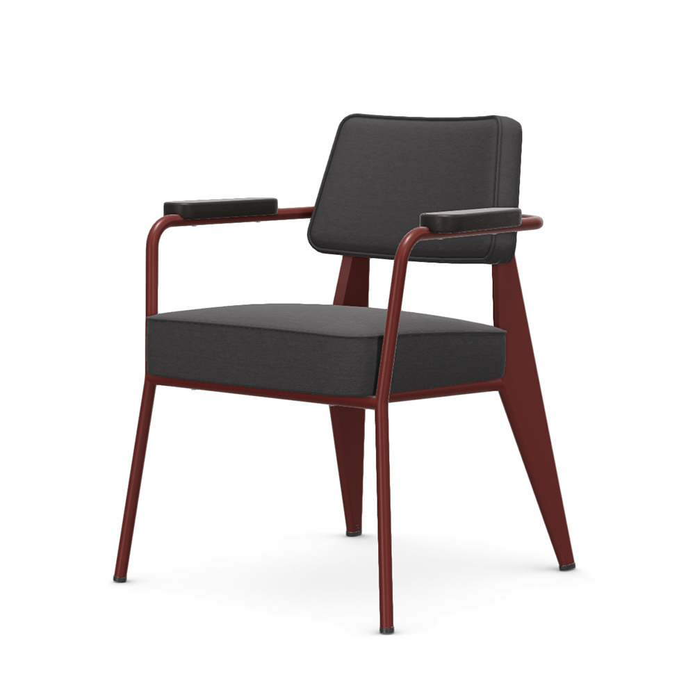 Vitra Fauteuil de Salon_Base frame 06 Japanesered/Armrests