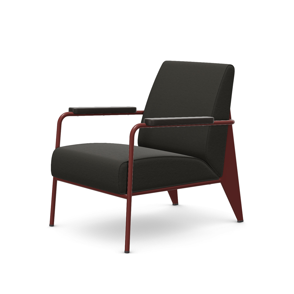 Vitra Fauteuil de Salon_Base frame 06 Japanesered/Armrests
