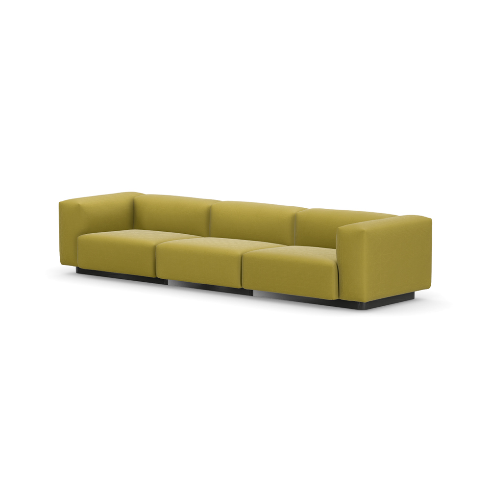 Soft Modular Sofa Three-seater, Ottoman / ソフトモジュラー