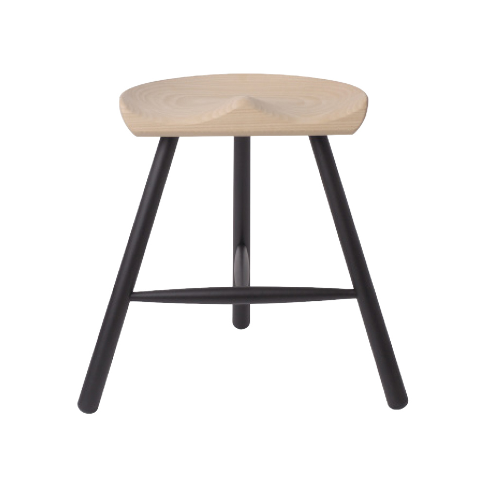 【美品】WERNER SHOEMAKER CHAIR NO.49スツール WERNER SHOEMAKER CHAIR NO.49 Black Frame / ワーナー